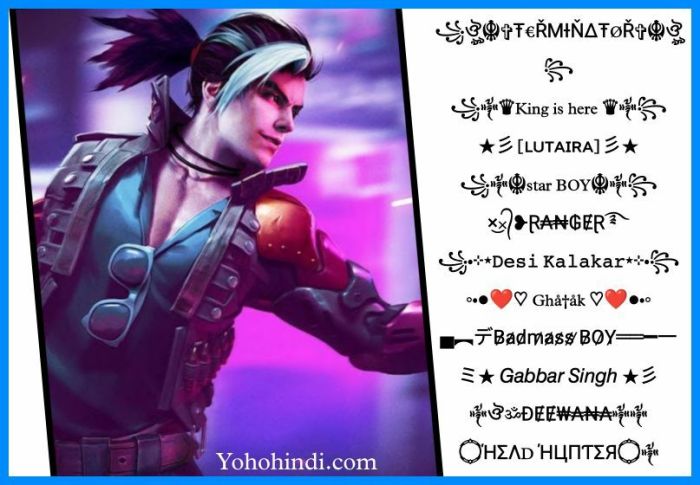 Nama Ff Keren Bahasa Arab