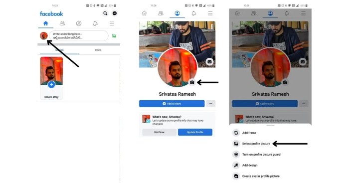 Bagaimana Cara Mengganti Foto Profil Di Facebook