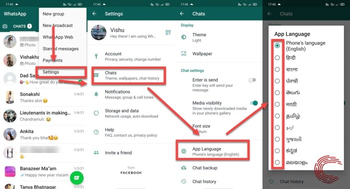 Cara Mengubah Tulisan Di Whatsapp Menjadi Latin